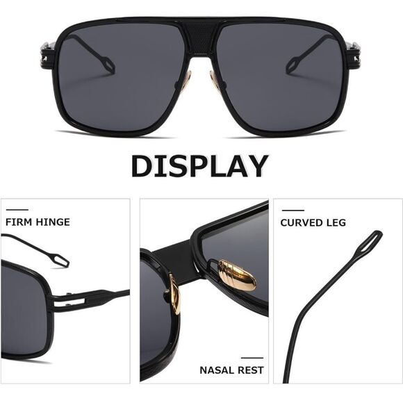 Men’s Aviator Sunglasses - Picture 5 of 5